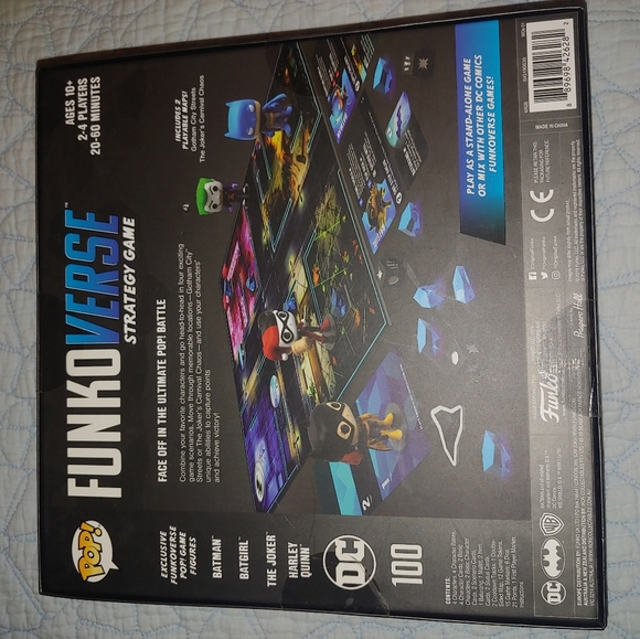 New Funkoverse Strategy Game by Funko Pop DC Comics Batman Villians - Picture 4 of 4